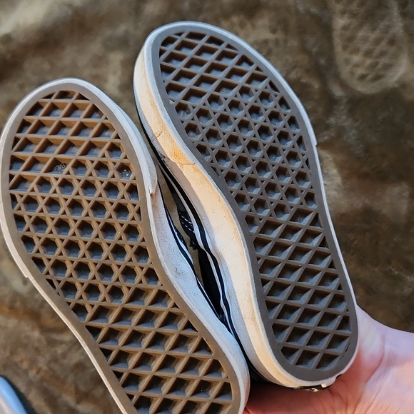 Gray and Black Vans - Picture 5 of 5